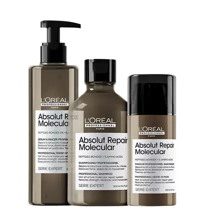 Imagem do produto Kit L'Oréal Professionnel Absolut Repair Molecular Total (3 Produtos)