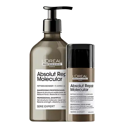Imagem do produto Kit L'Oréal Professionnel Absolut Repair Molecular Super Duo (2 Produtos)