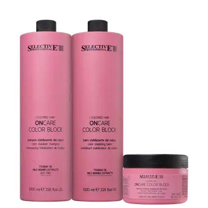 Imagem do produto Kit Selective Professional On Care Color Block Salão (3 Produtos)