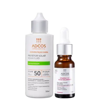 Imagem do produto Kit Adcos Aqua Fluid Vitamina C 15 (2 Produtos)