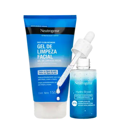 Imagem do produto Kit Neutrogena Deep Clean Hydro Boost (2 Produtos)