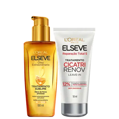 Imagem do produto Kit Elseve L'Oréal Paris Reparação Total Óleo Extraordinário (2 Produtos)