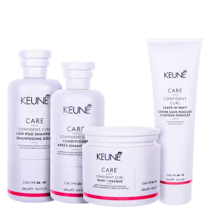 Imagem do produto Kit Keune Care Confident Curl Wavy Quarteto (4 Produtos)