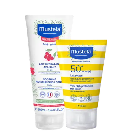 Imagem do produto Kit Mustela Bébé & Enfant Proteção e Hidratação (2 Produtos)