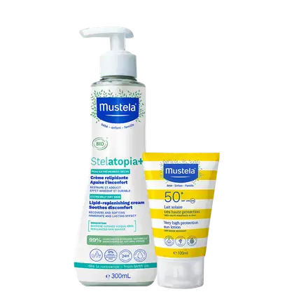 Imagem do produto Kit Mustela FPS50 + Stelatopia (2 Produtos)