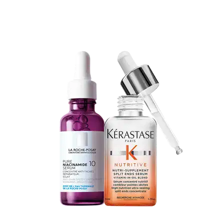 Imagem do produto Kit Beleza na Web Kérastase Nutritive Nutri-Supplement + La Roche-Posay Pure Niacinamide 10 (2 Produtos)