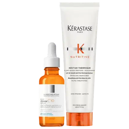 Imagem do produto Kit Beleza na Web Kérastase Nutritive + La Roche-Posay Pure Vitamin C10 (2 Produtos)