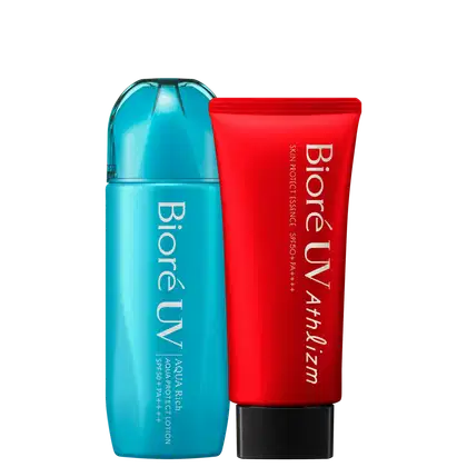 Imagem do produto Kit Bioré UV Aqua Rich e Athlizm FPS50 (2 Produtos)