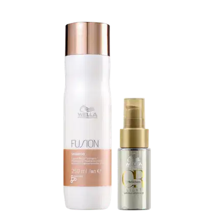 Imagem do produto Kit Wella Professionals Mini Light Cuidados Intensos (2 Produtos)