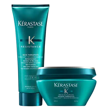Imagem do produto Kit Kérastase Résistance Thérapiste Limpeza e Força (2 Produtos)