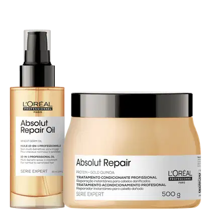 Imagem do produto Kit L'Oréal Professionnel Serie Expert Absolut Repair Oil Duo (2 Produtos)