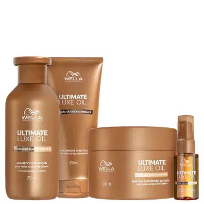 Imagem do produto Kit Wella Professionals Ultimate Luxe Oil (4 Produtos)