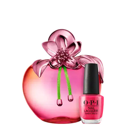 Imagem do produto Conjunto Nina Illusion Nina Ricci Feminino - Perfume Eau de Parfum 80ml + Esmalte Cremoso OPI Charged Up 15ml