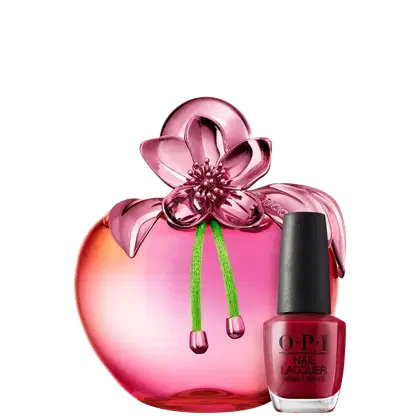 Imagem do produto Conjunto Nina Illusion Nina Ricci Feminino - Perfume Eau de Parfum 80ml + Esmalte Cremoso OPI Chick Flick 15ml
