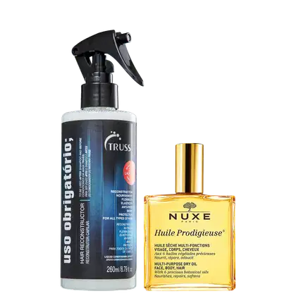 Imagem do produto Kit Beleza na Web Uso Obrigatório TRUSS + Nuxe Huile Prodigieuse Salon (2 Produtos)