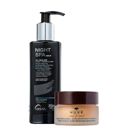 Imagem do produto Kit Beleza na Web Truss Night Spa + Nuxe Rêve de Miel Baume Lèvres (2 Produtos)
