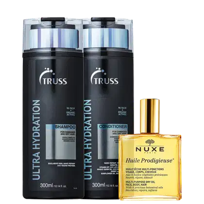 Imagem do produto Kit Beleza na Web Truss Ultra Hydration + Óleo Salon (3 Produtos)