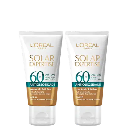 Imagem do produto Kit L'Oréal Paris Solar Expertise Antioleosidade Duo (2 Produtos)