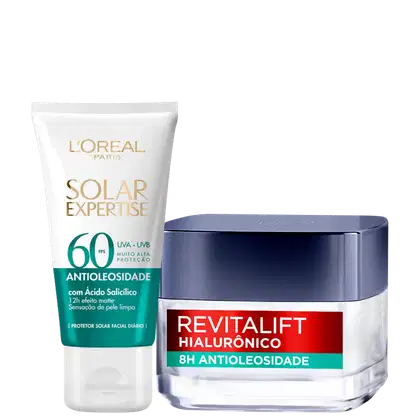 Imagem do produto Kit L'Oréal Paris Solar Expertise Revitalift Hialurônico (2 Produtos)