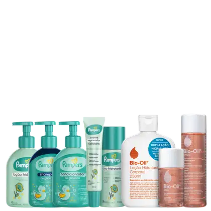 Imagem do produto Kit Beleza na Web Rotina de Cuidados Infantil Super (8 Produtos)