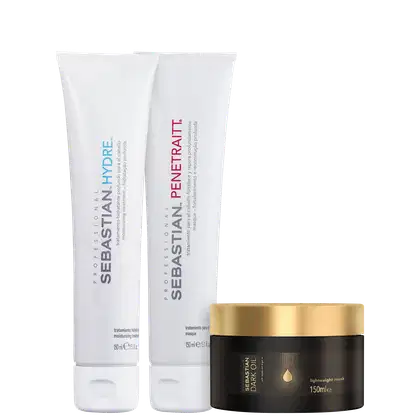 Imagem do produto Kit Sebastian Professional Hydre Dark Oil Penetraitt Trio (3 Produtos)