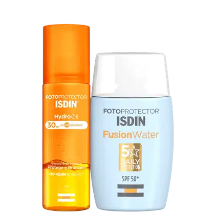 Imagem do produto Kit ISDIN HydroOil Fusion Water (2 Produtos)