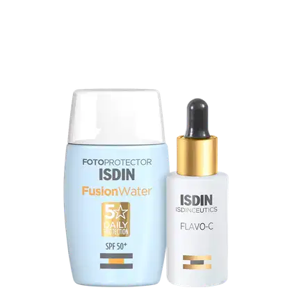 Imagem do produto Kit ISDIN Flavo-C Fusion Water (2 Produtos)
