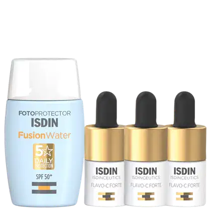 Imagem do produto Kit ISDIN Flavo-C Forte Fusion Water (4 Produtos)