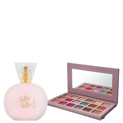 Imagem do produto Conjunto Beleza na Web Hello Hello! Nah Cardoso Ciclo Cosméticos + Paleta de Sombras 18g