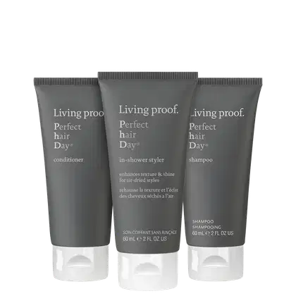Imagem do produto Kit Living Proof Perfect hair Day (PhD) In Shower Styler Mini (3 Produtos)