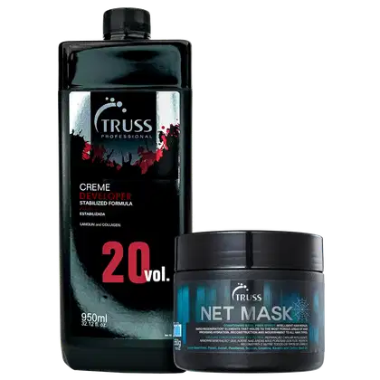 Imagem do produto Kit TRUSS Net Mask + Creme Developer (2 Produtos)