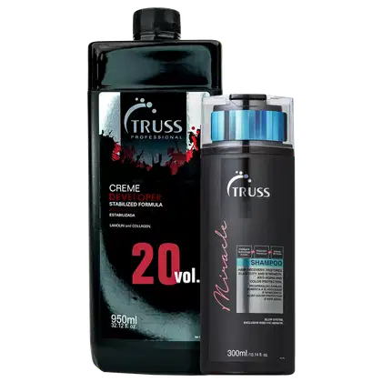 Imagem do produto Kit TRUSS Miracle + Creme Developer (2 Produtos)
