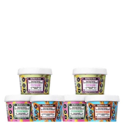 Imagem do produto Kit Lola From Rio Cronograma Capilar Be(M)dita Ghee Duo (6 Produtos)
