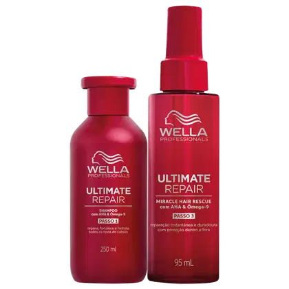 Imagem do produto Kit Wella Professionals Ultimate Repair Essential Treatment (2 Produtos)