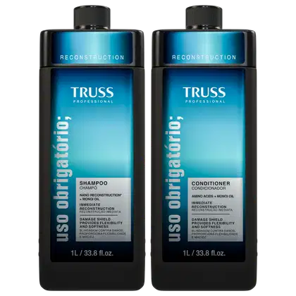 Imagem do produto Kit TRUSS Uso Obrigatório Reconstruction  Duo Salon (2 Produtos)