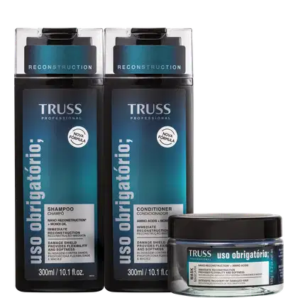 Imagem do produto Kit TRUSS Uso Obrigatório Reconstruction  Trio (3 Produtos)
