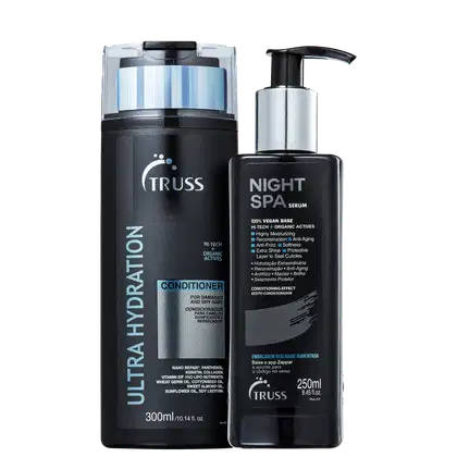 Imagem do produto Kit TRUSS Ultra Hydration + Night Spa Condicionante (2 Produtos)