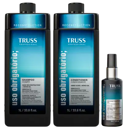 Imagem do produto Kit TRUSS Uso Obrigatório Reconstruction (3 Produtos)