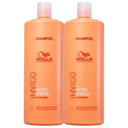 Imagem do produto Kit Wella Professionals Invigo Nutri-Enrich Shampoo Salon Power (2 Unidades)