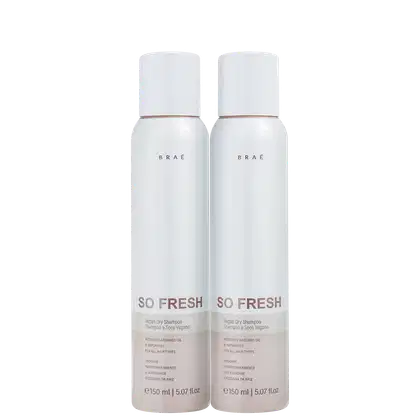 Imagem do produto Kit Braé So Fresh Shampoo a Seco Double (2 Unidades)