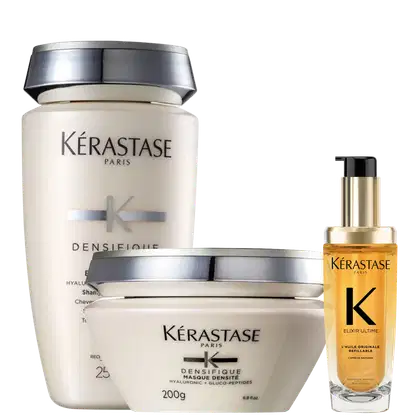 Imagem do produto Kit Kérastase Densifique L'Huile Originale Trio (3 Produtos)