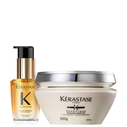 Imagem do produto Kit Kérastase Densifique Masque L'Huile Originale Travel Size Duo (2 Produtos)