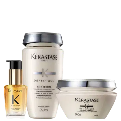 Imagem do produto Kit Kérastase Densifique L'Huile Originale Travel Size Trio (3 Produtos)