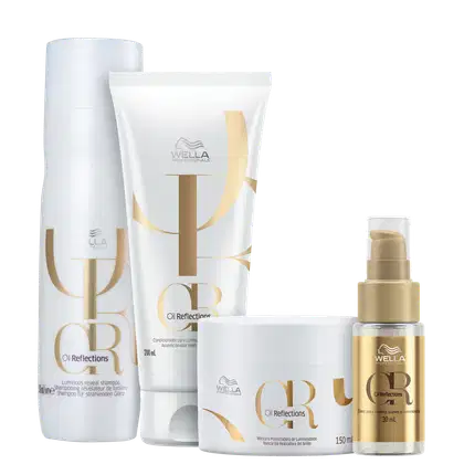Imagem do produto Kit Wella Professionals Oil Reflections Luminous Quarteto Care (4 Produtos)