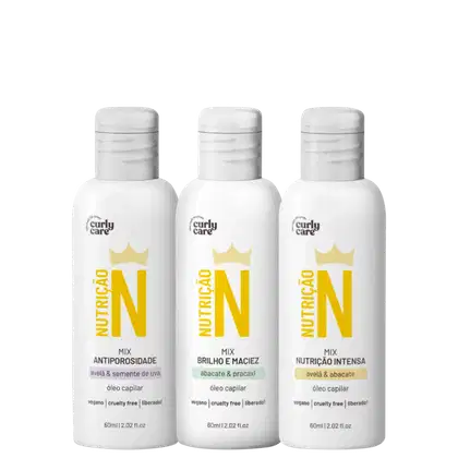 Imagem do produto Kit Curly Care Nutrição N Trio de Óleos (3 Produtos)