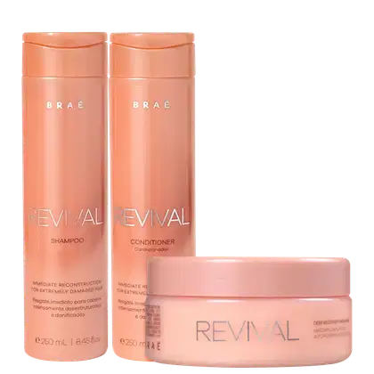 Imagem do produto Kit Braé Revival Trio Care (3 Produtos)
