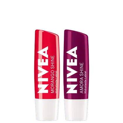 Imagem do produto Kit NIVEA Morango Amora Shine (2 Produtos)