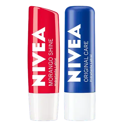 Imagem do produto Kit NIVEA Original Care Morango Shine (2 Produtos)