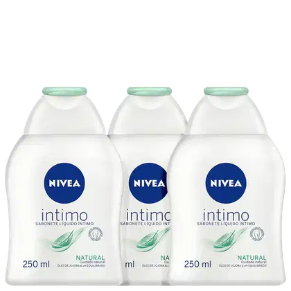 Imagem do produto Kit NIVEA Intimo Natural - Sabonete Líquido Íntimo (3 Unidades)