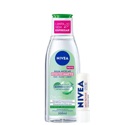 Imagem do produto Kit NIVEA Efeito Matte Med Repair (2 Produtos)